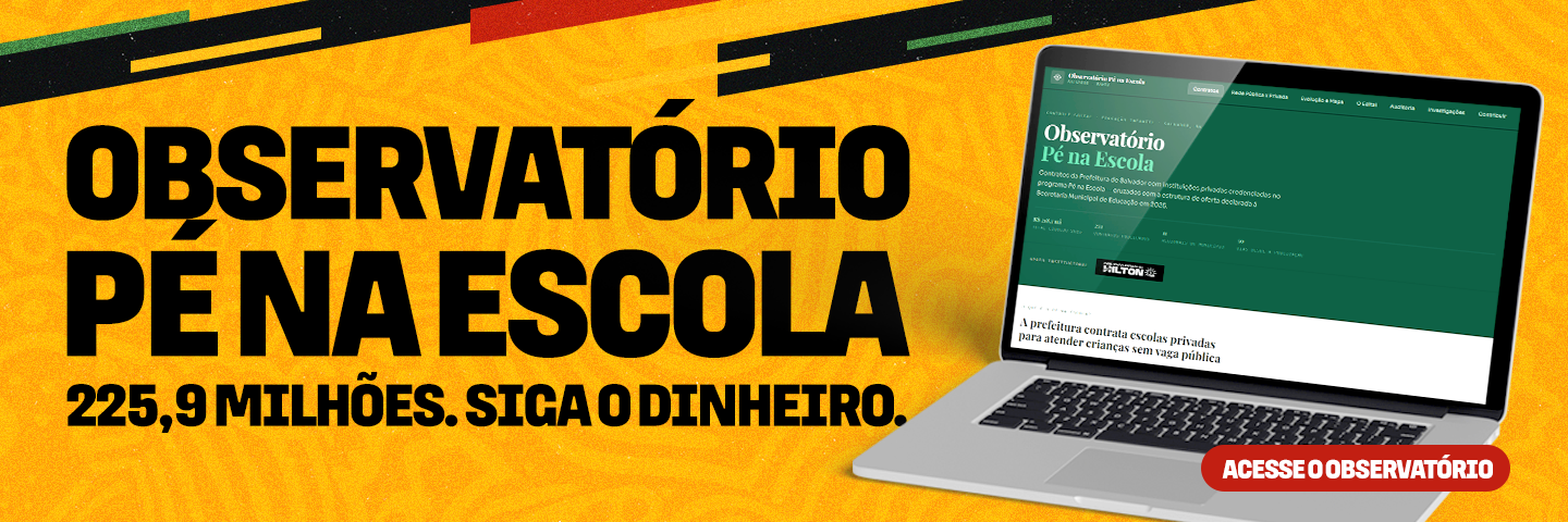 BANNER OBSERVATÓRIO PÉ NA ESCOLA